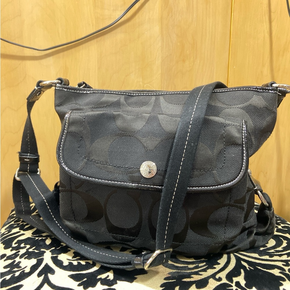Coach canvas shoulder bag - Picture 5 of 7